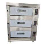 Bakery oven Electric 3 chambers 6 x 400x600mm trays