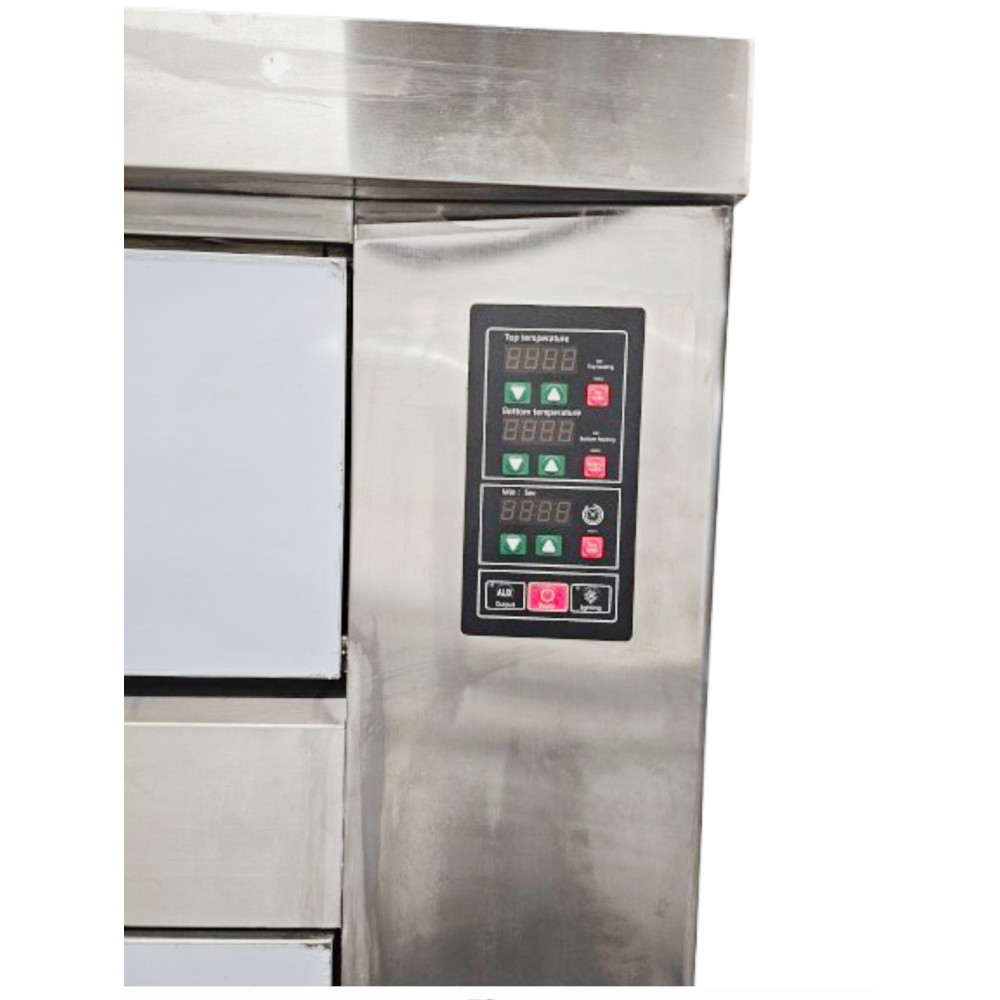 Bakery oven Electric 3 chambers 6 x 400x600mm trays