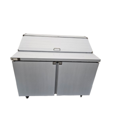 large door pizza fridge