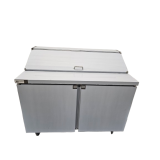large door pizza fridge