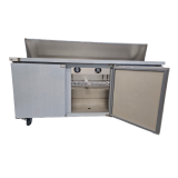 3 Door Pizza Fridge Air Cooling Preparation Refrigerator