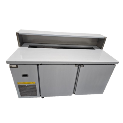 2 Door W1800mm Pizza Preparation Fridge HN15 (LARGE DOOR)